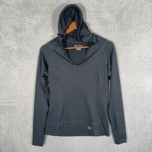 Arc’teryx Woman's Size Small Escala Hoody Pullover Hooded Blue